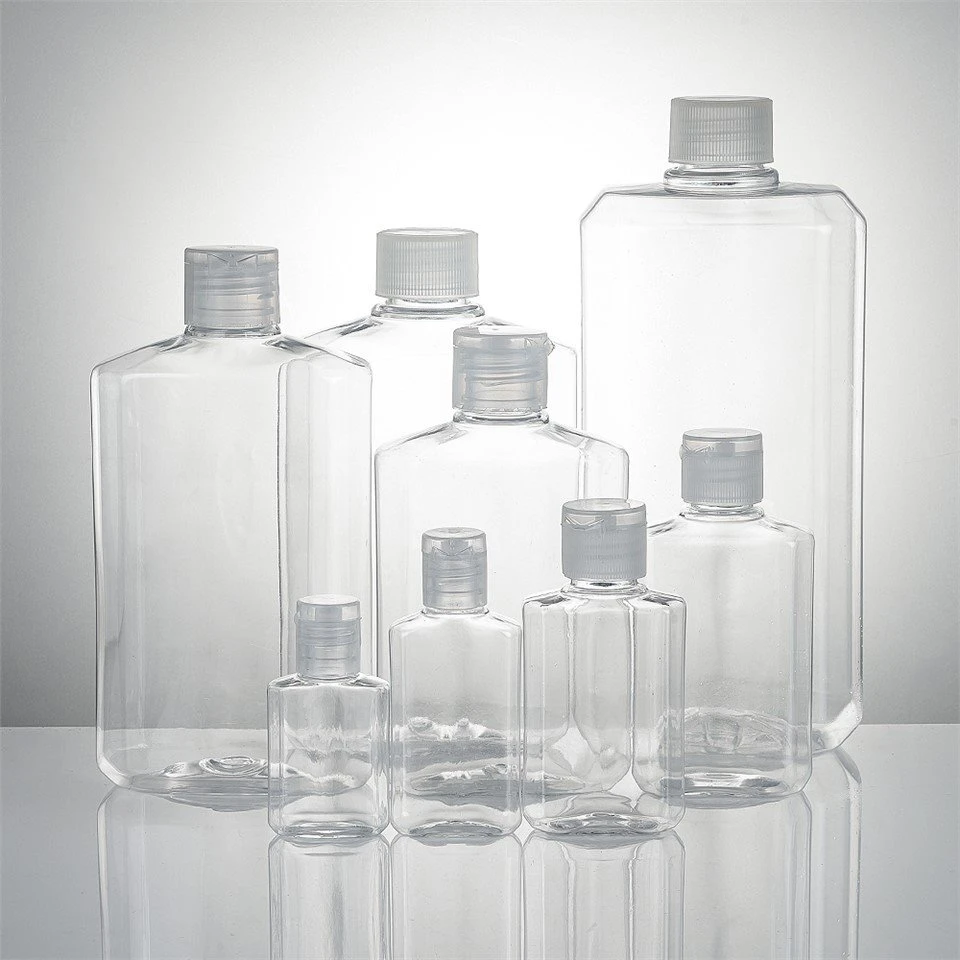 PET Transparent Mouthwash Bottle